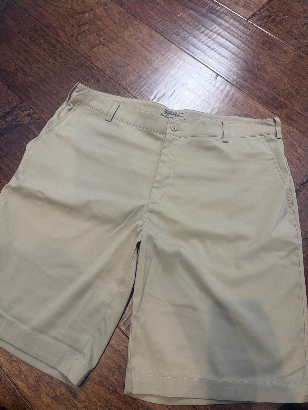 Nike Men's Classic Flat-Front Khaki Shorts